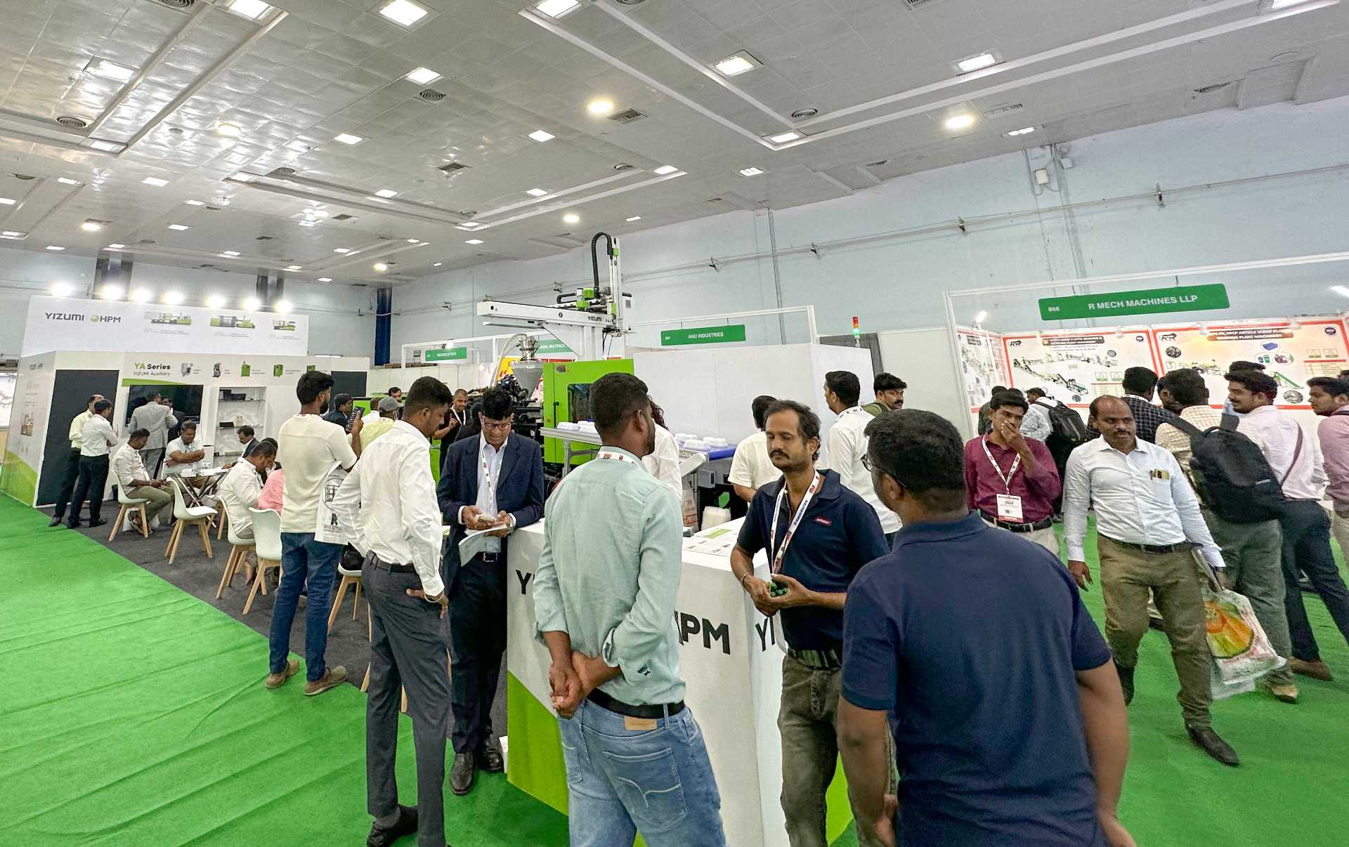 印度金奈国际塑料展 | P250S3注塑机助力包装产业飞跃