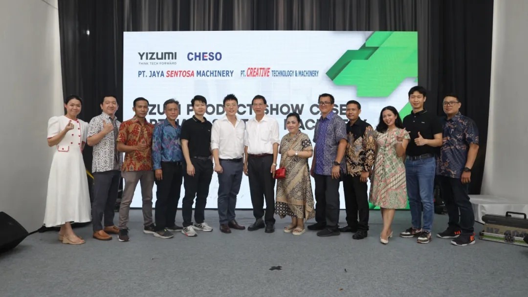 YIZUMI abriu novo escritório na Indonésia para aumentar a capacidade do serviço