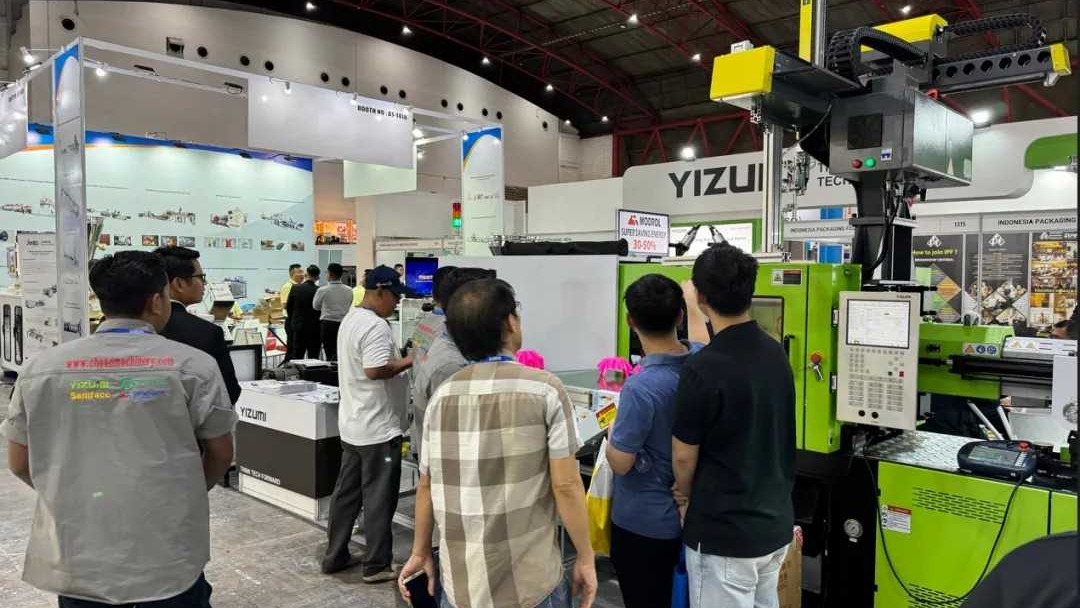 YIZUMI Exhibits at Plastics & Rubber Indonesia 2024